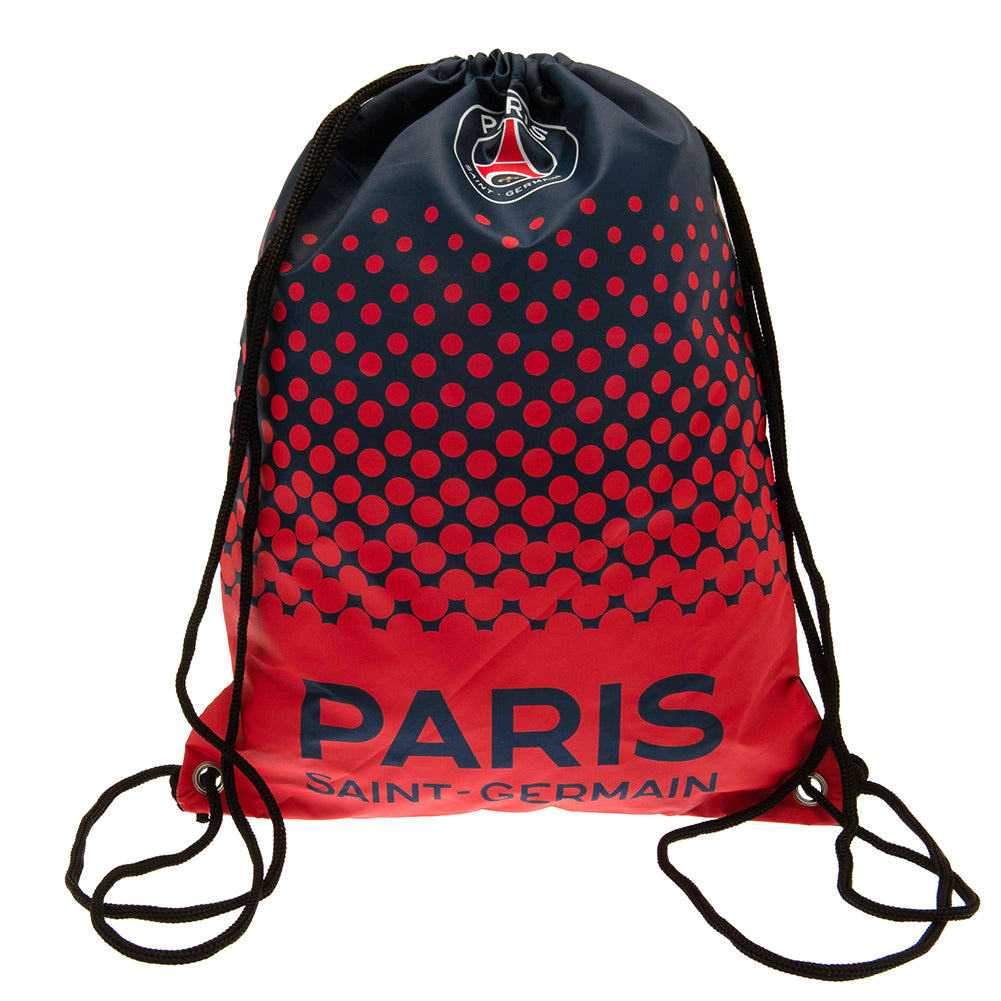 Official Paris Saint Germain FC Fade Gym Bag