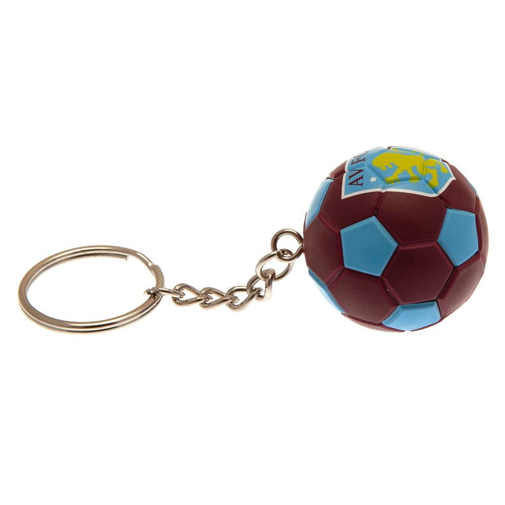 Official Aston Villa FC Football Keyring