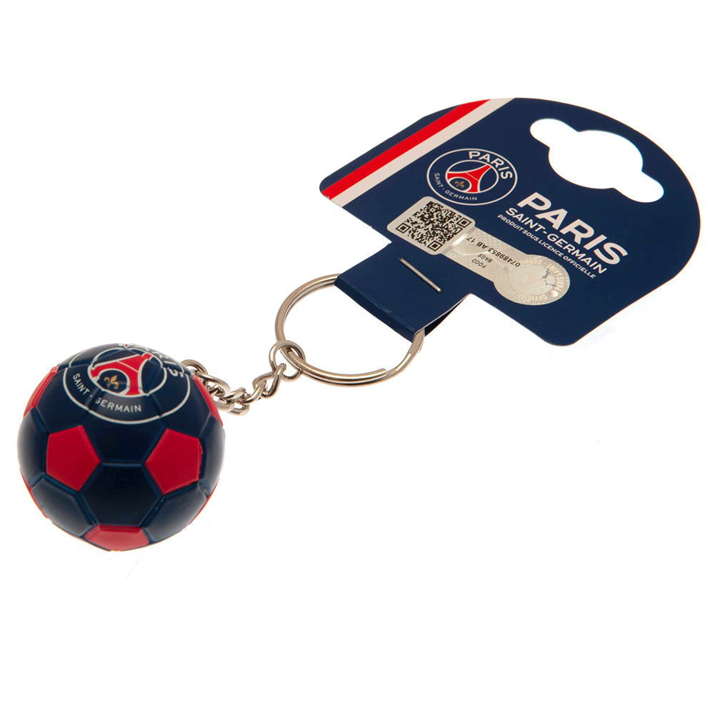 Official Paris Saint Germain FC Football Keyring