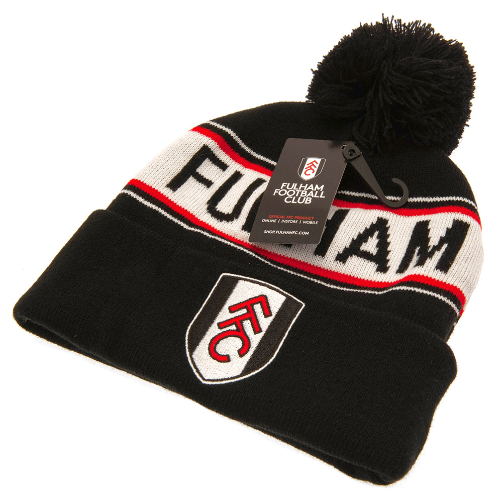 Official Fulham FC Text Ski Hat