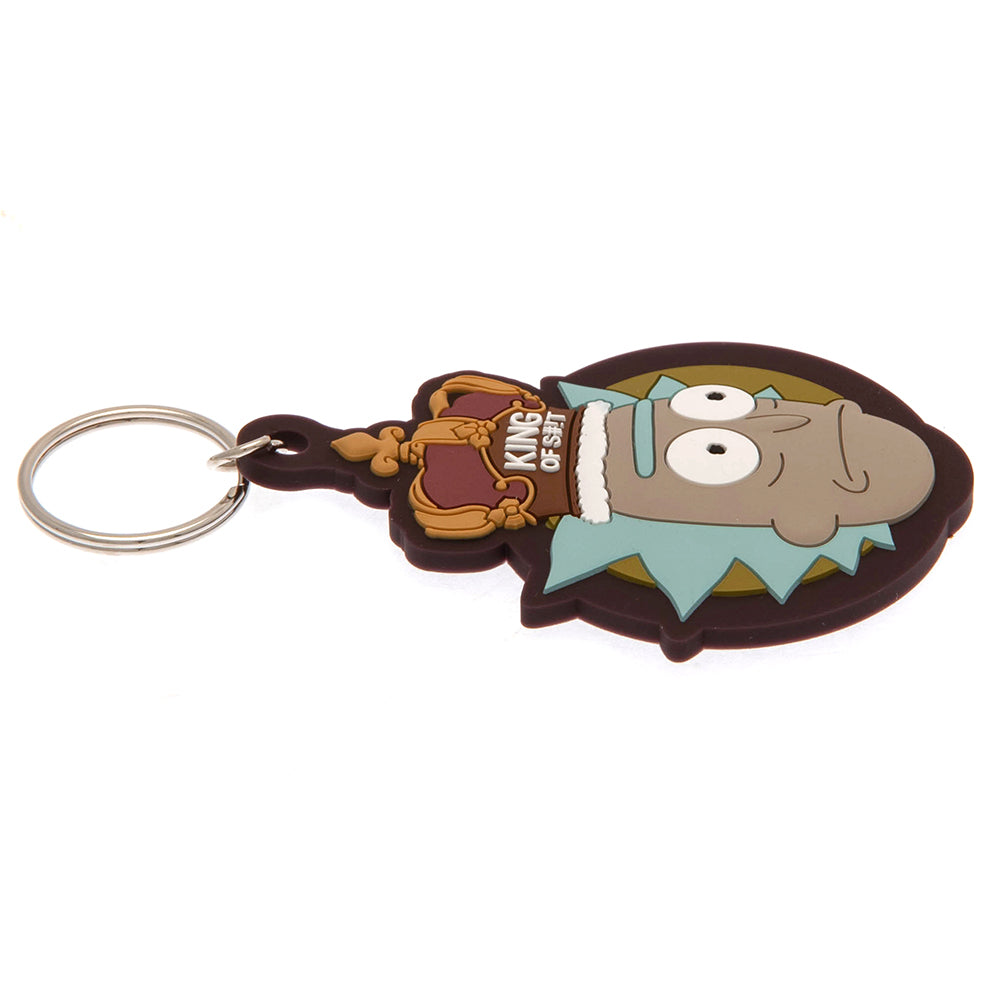 Official Rick And Morty PVC Keyring King Rick