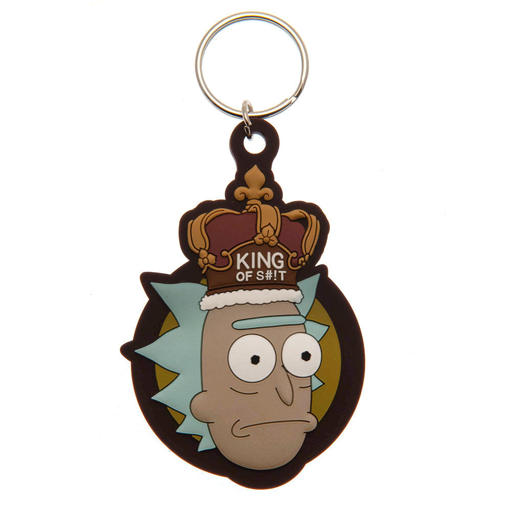 Official Rick And Morty PVC Keyring King Rick