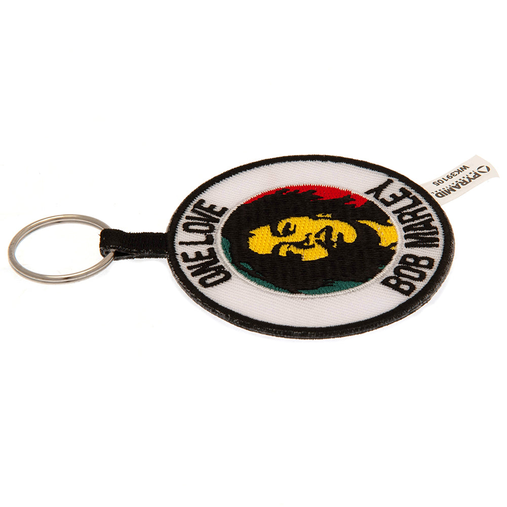 Official Bob Marley Woven Keyring