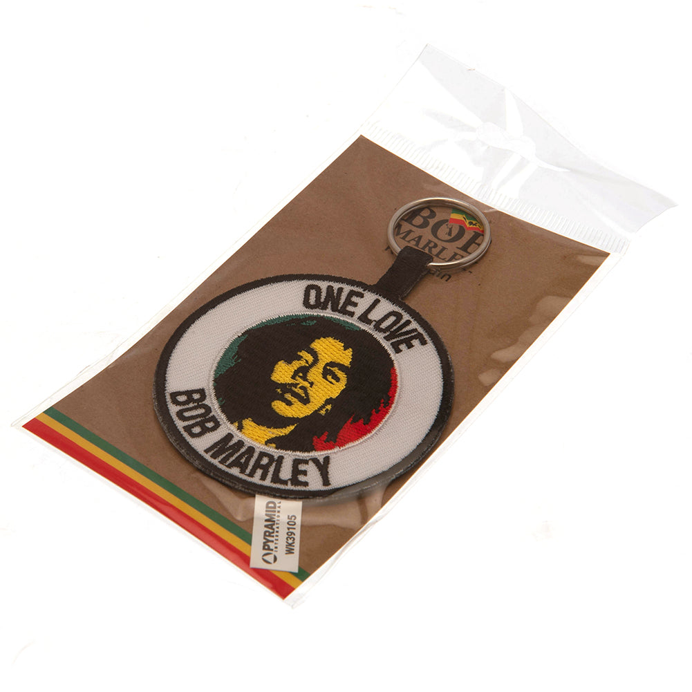 Official Bob Marley Woven Keyring