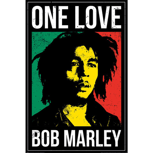 Official Bob Marley Poster One Love 117