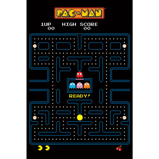 Official Pac-Man Poster Maze 124