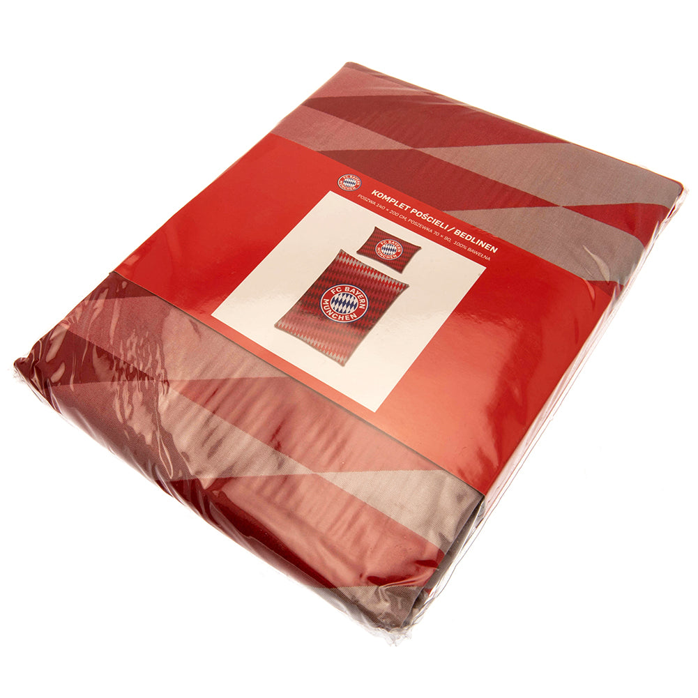 Official FC Bayern Munich Single Duvet Set