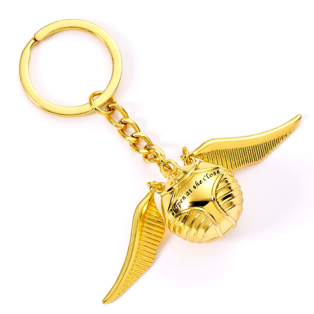 Official Harry Potter 3D Metal Keyring Golden Snitch