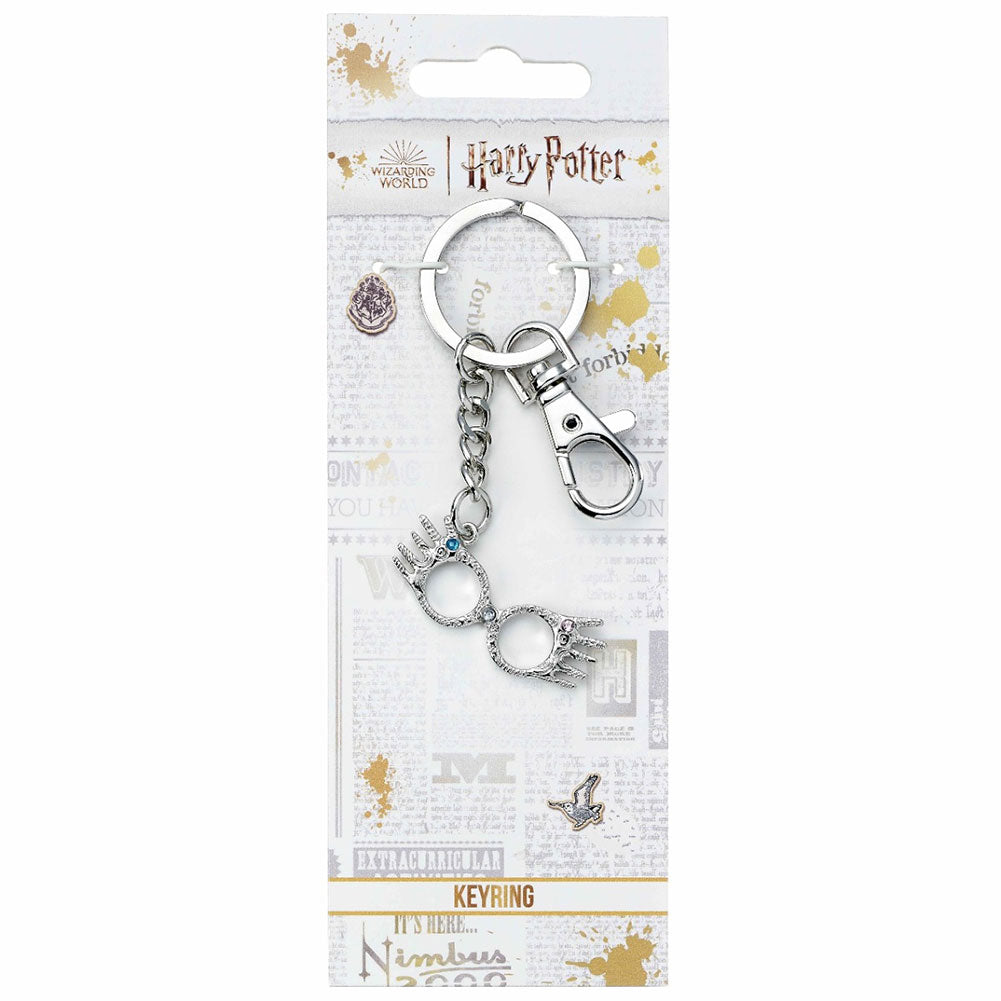 Official Harry Potter Charm Keyring Luna Spectrespecs