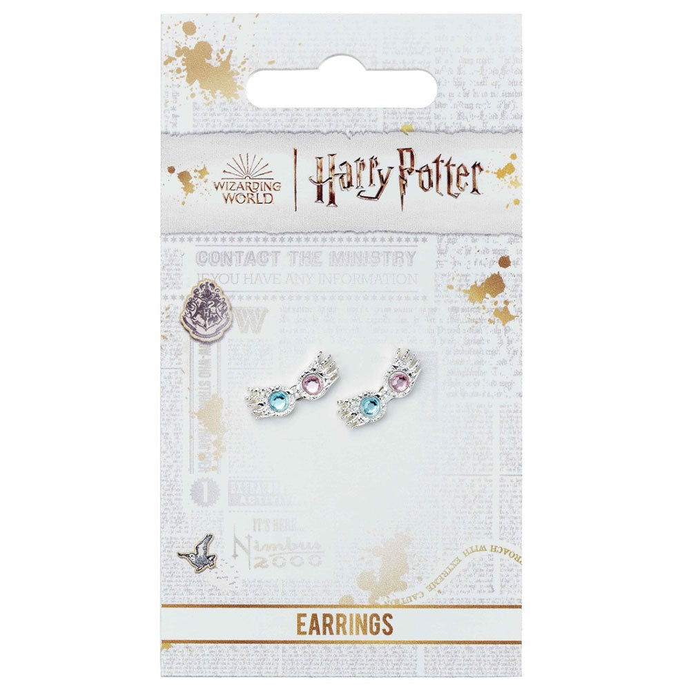 Official Harry Potter Silver Plated Earrings Luna Spectrespecs