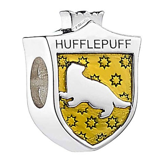 Official Harry Potter Sterling Silver Spacer Bead Hufflepuff