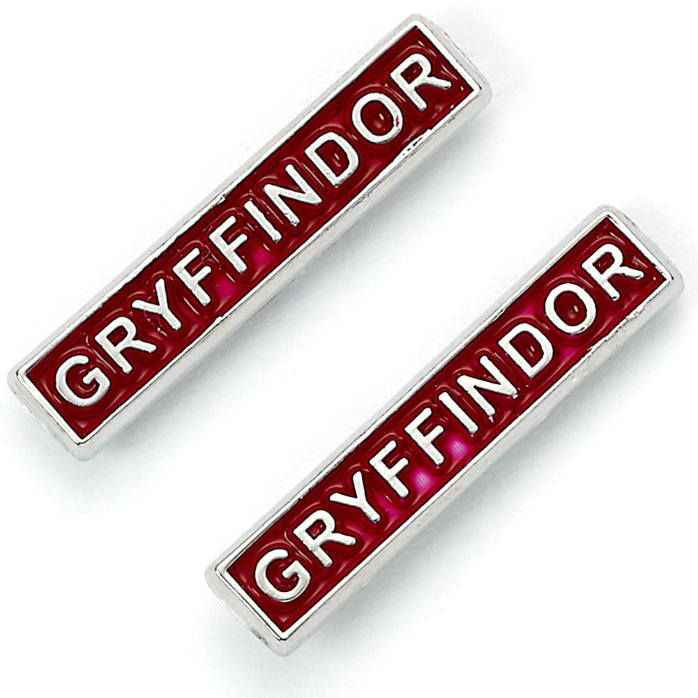 Official Harry Potter Silver Plated Earring Set Gryffindor