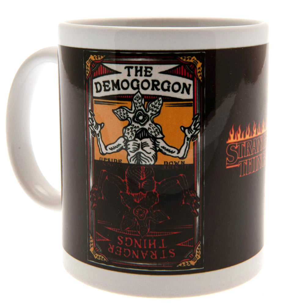 Official Stranger Things 4 Mug Demogorgon Card