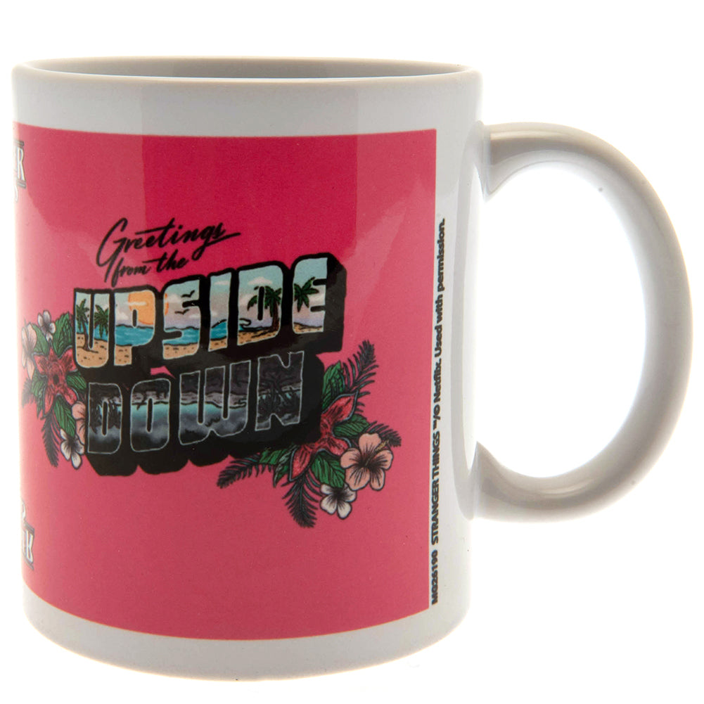 Official Stranger Things 4 Mug Upside Down