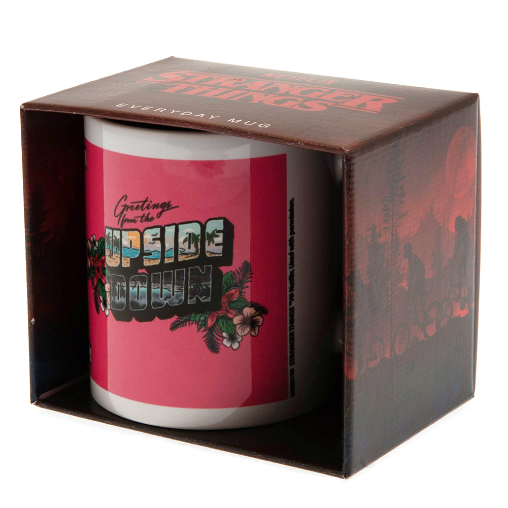 Official Stranger Things 4 Mug Upside Down