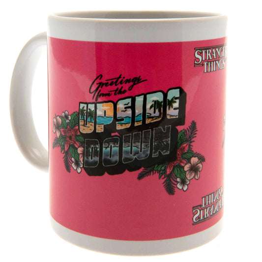 Official Stranger Things 4 Mug Upside Down