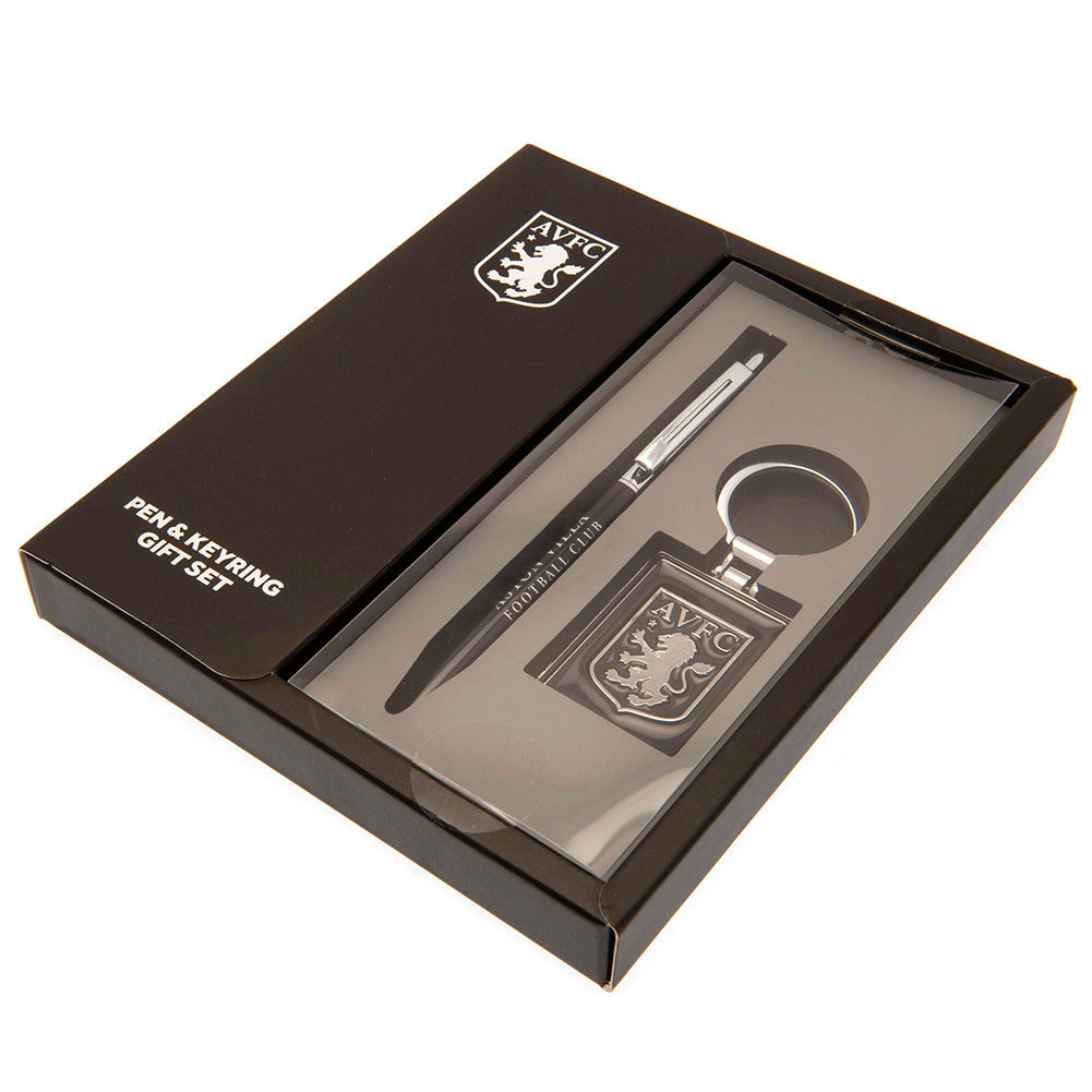 Official Aston Villa FC Pen & Keyring Set