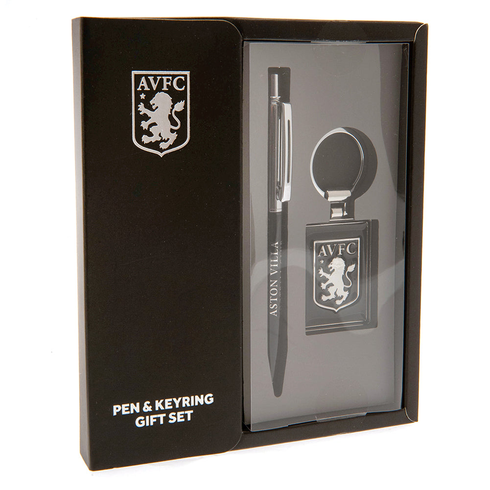 Official Aston Villa FC Pen & Keyring Set