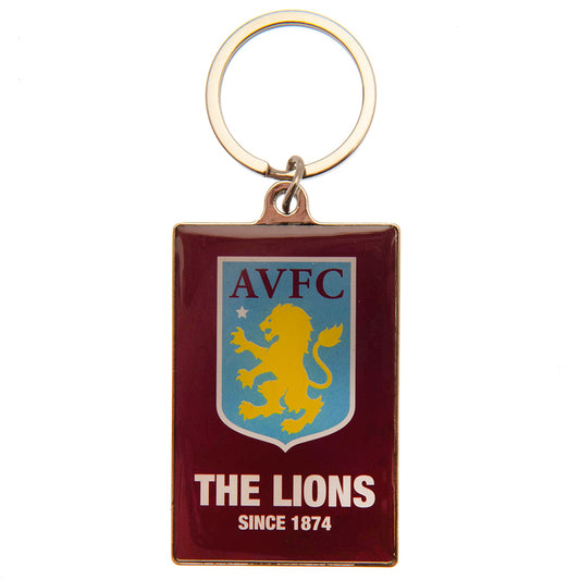 Official Aston Villa FC Deluxe Keyring