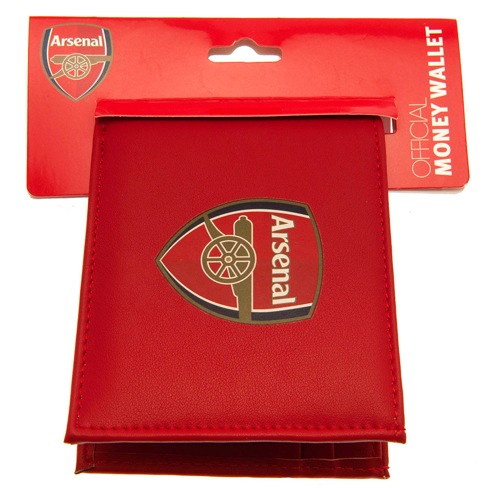 Official Arsenal FC Coloured PU Wallet