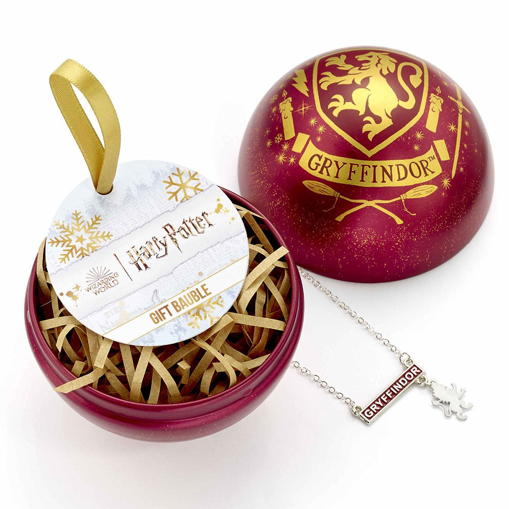 Official Harry Potter Christmas Gift Bauble Gryffindor