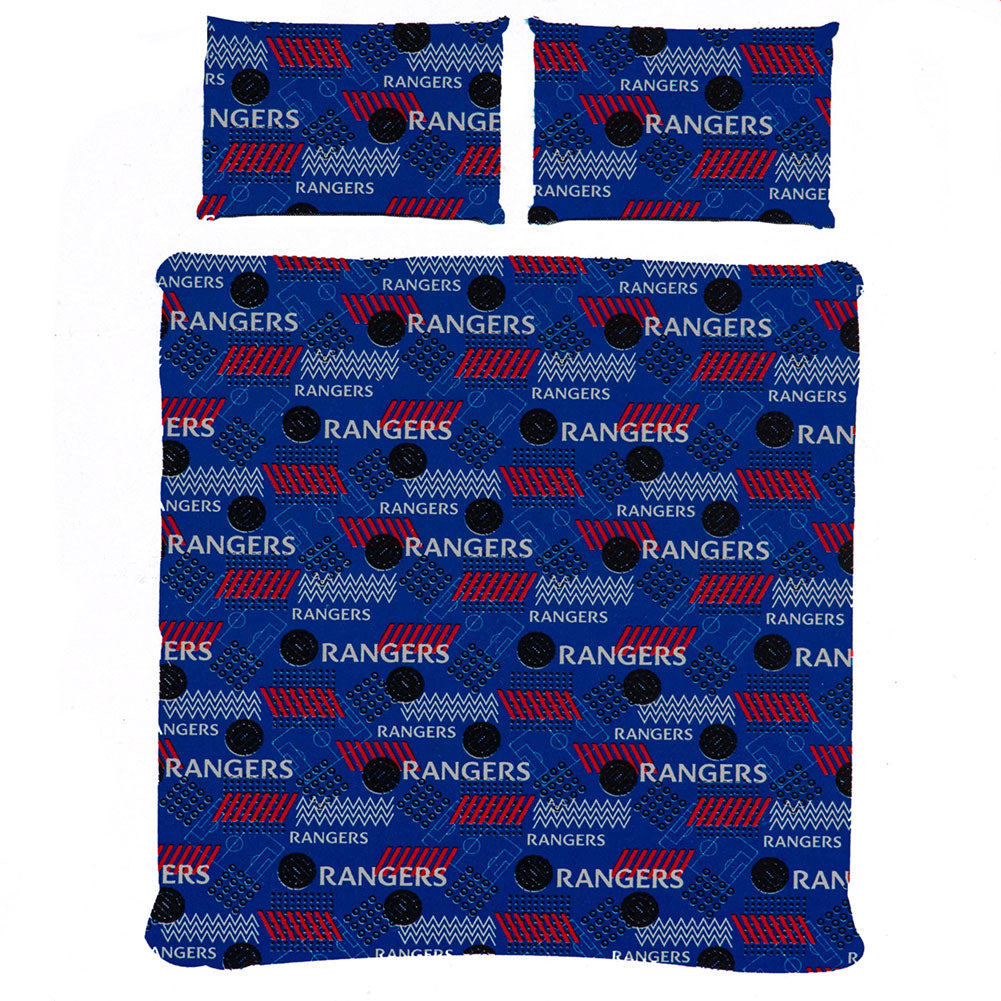 Official Rangers FC Pulse Double Duvet Set