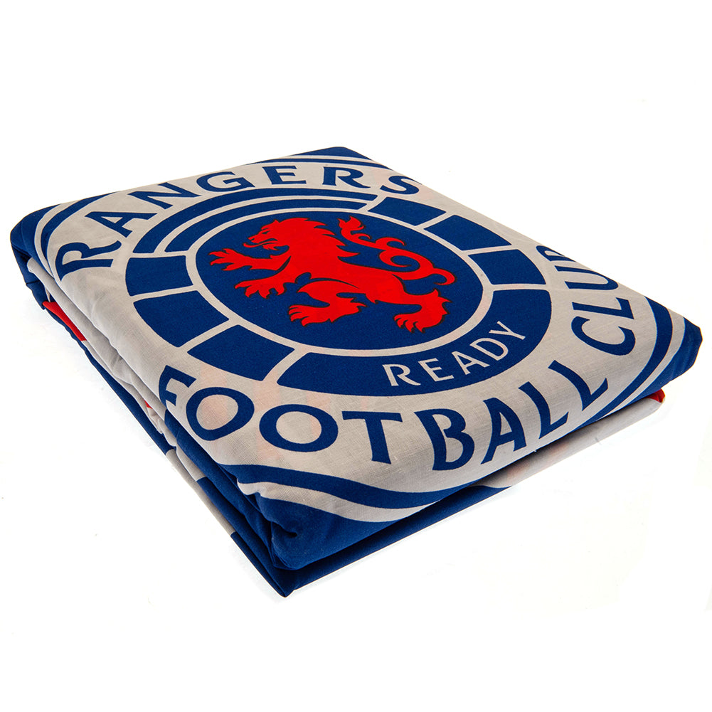 Official Rangers FC Pulse Double Duvet Set