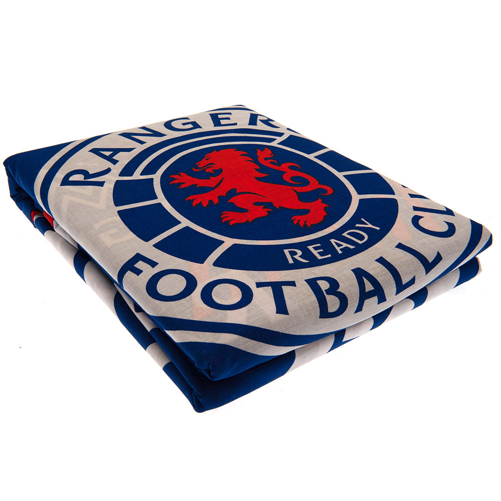 Official Rangers FC Pulse Single Duvet Set