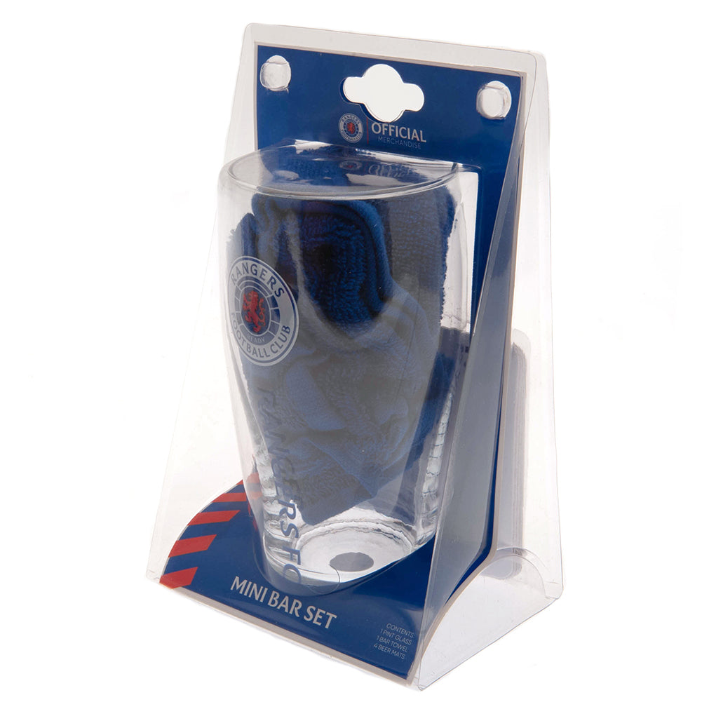 Official Rangers FC Mini Bar Set