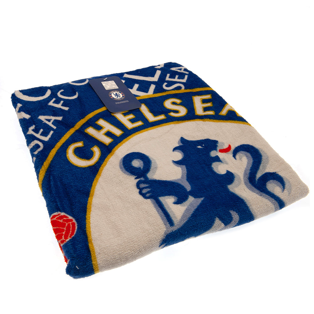 Official Chelsea FC Kids Hooded Poncho