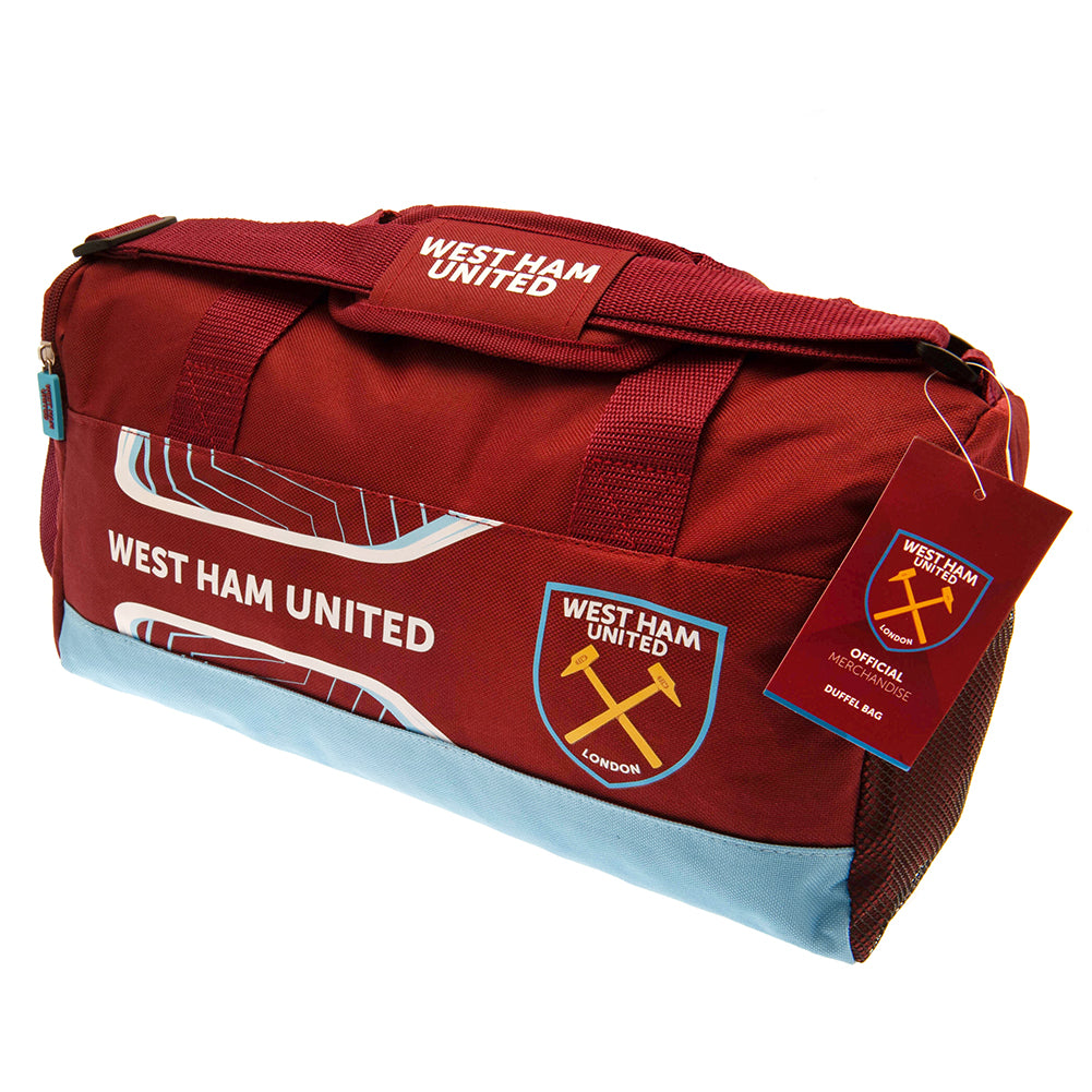 Official West Ham United FC Flash Duffle Bag