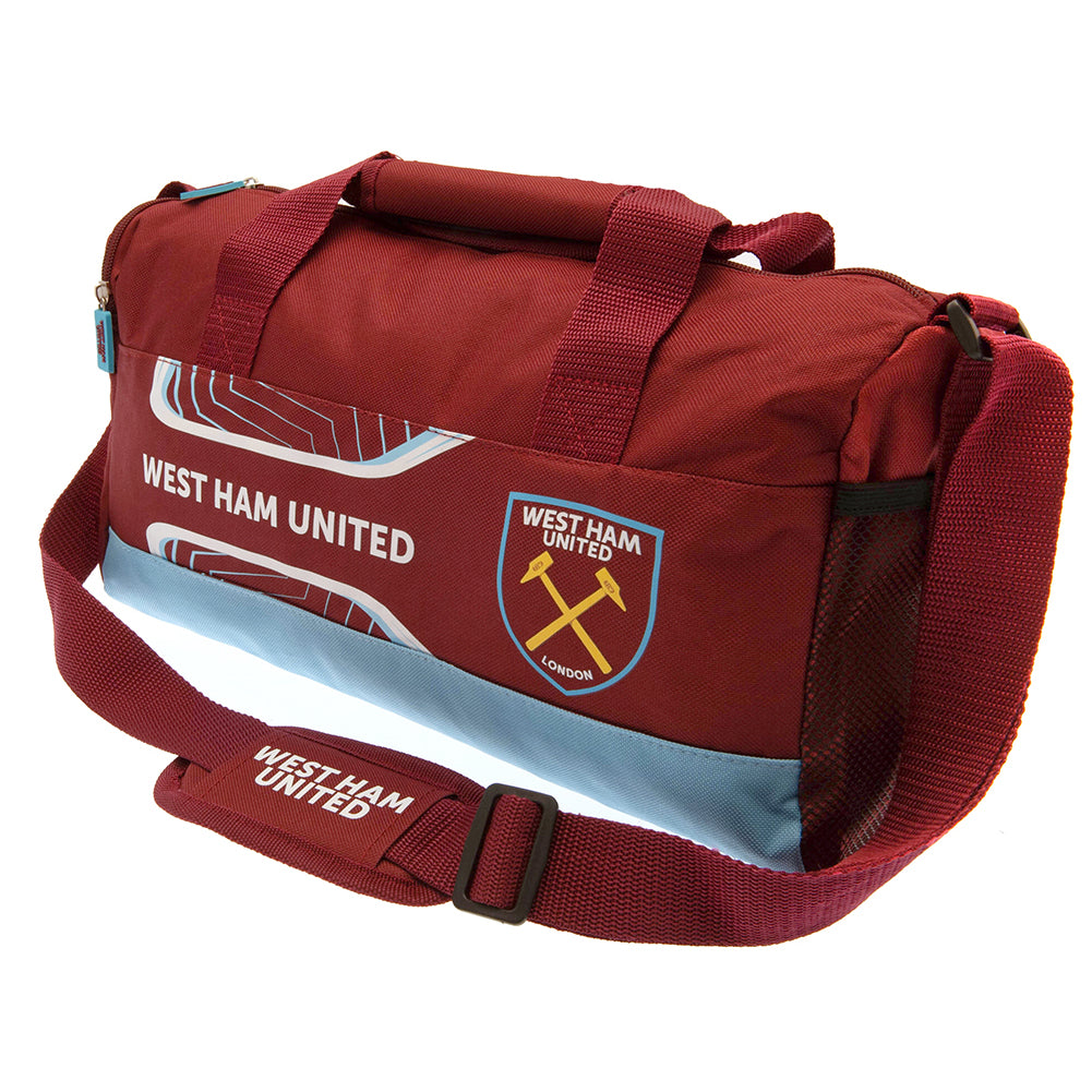 Official West Ham United FC Flash Duffle Bag