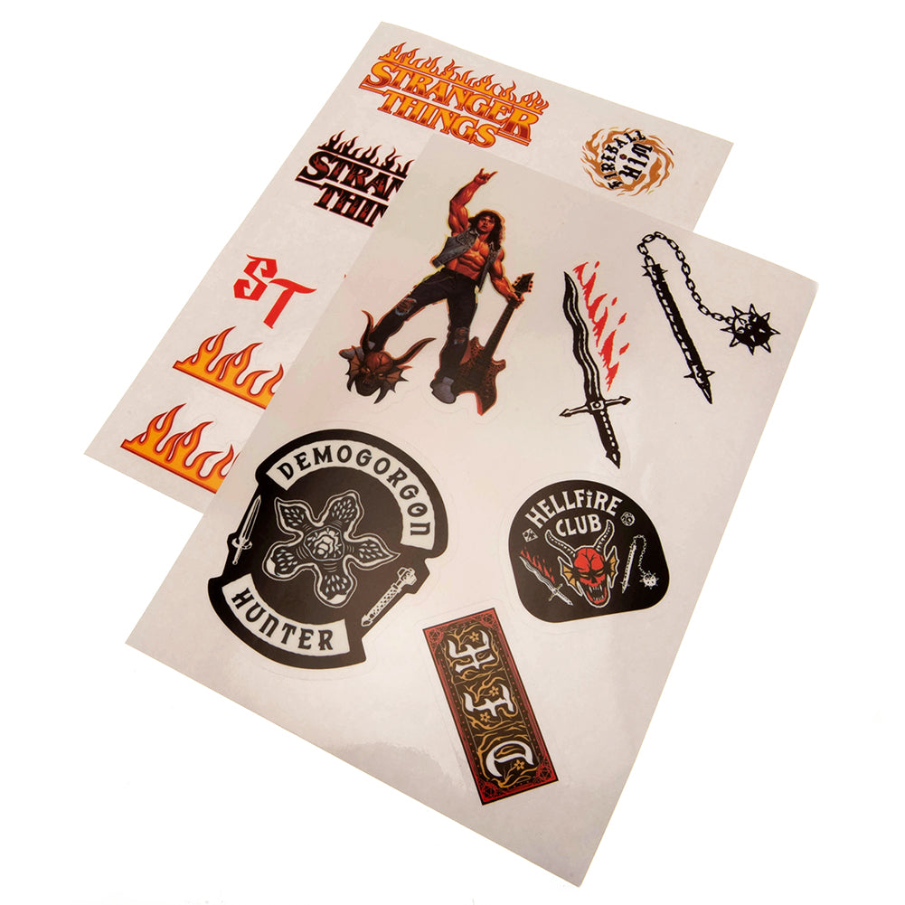 Official Stranger Things Tech Stickers Battle