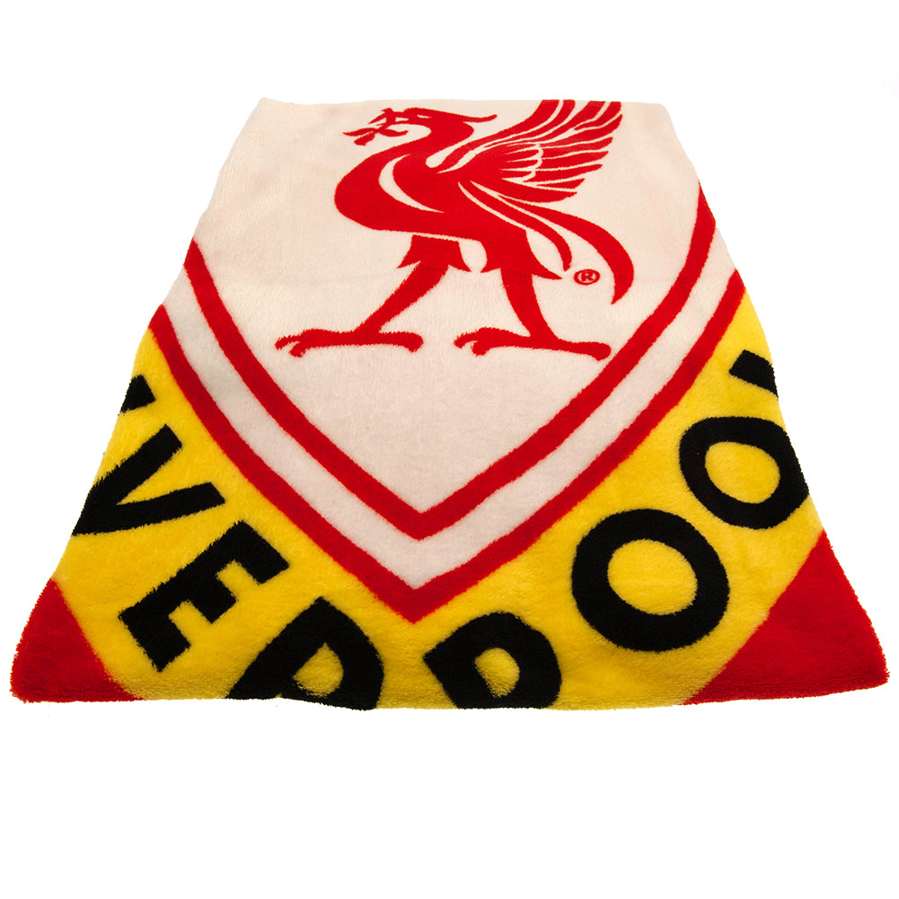 Official Liverpool FC This Is Anfield Fleece Blanket