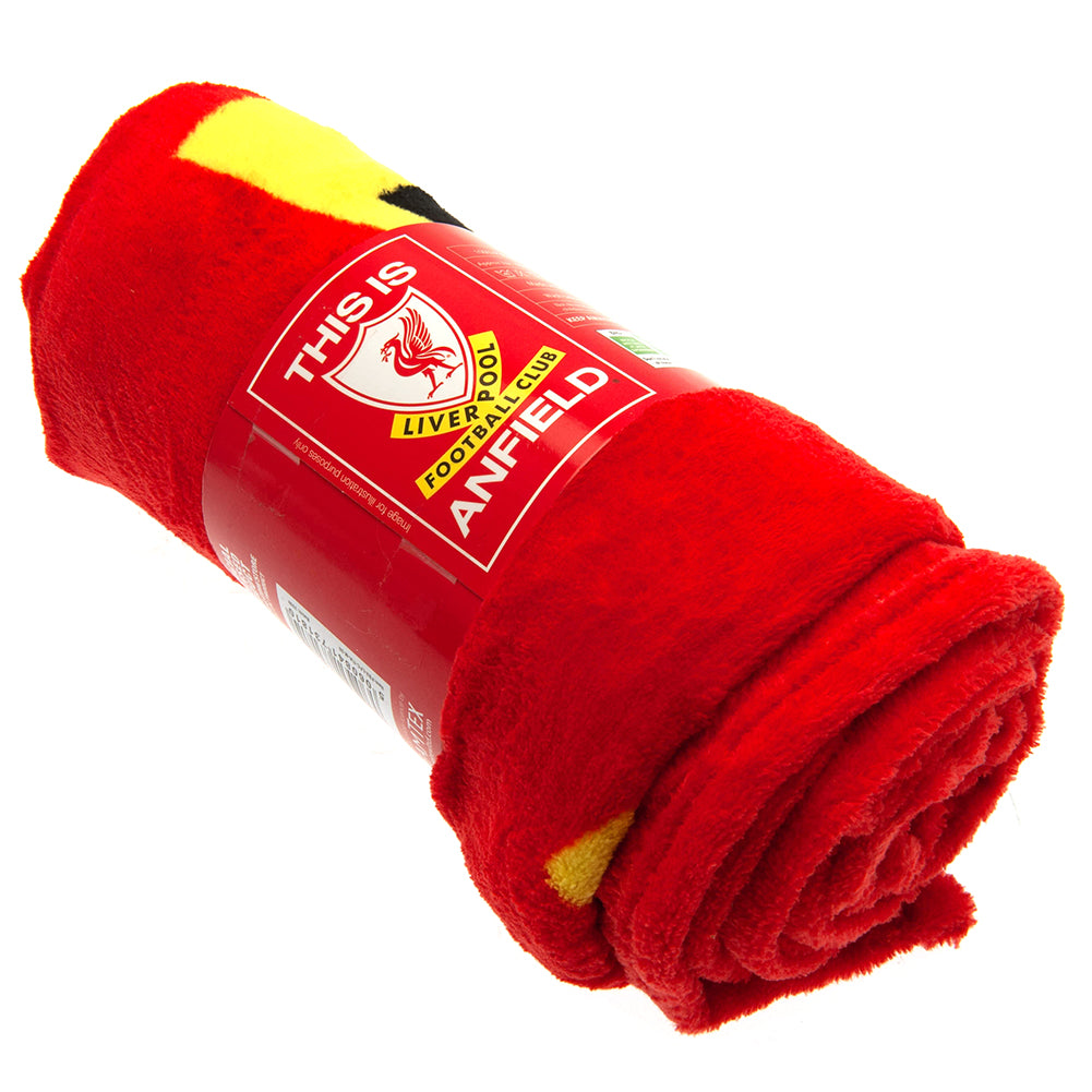 Official Liverpool FC This Is Anfield Fleece Blanket