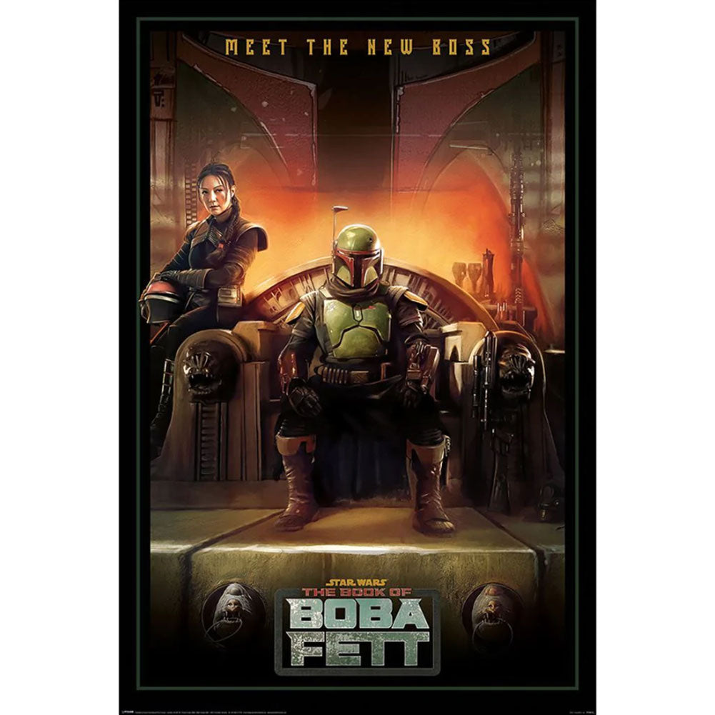 Official Star Wars: The Book of Boba Fett Poster Dark 281