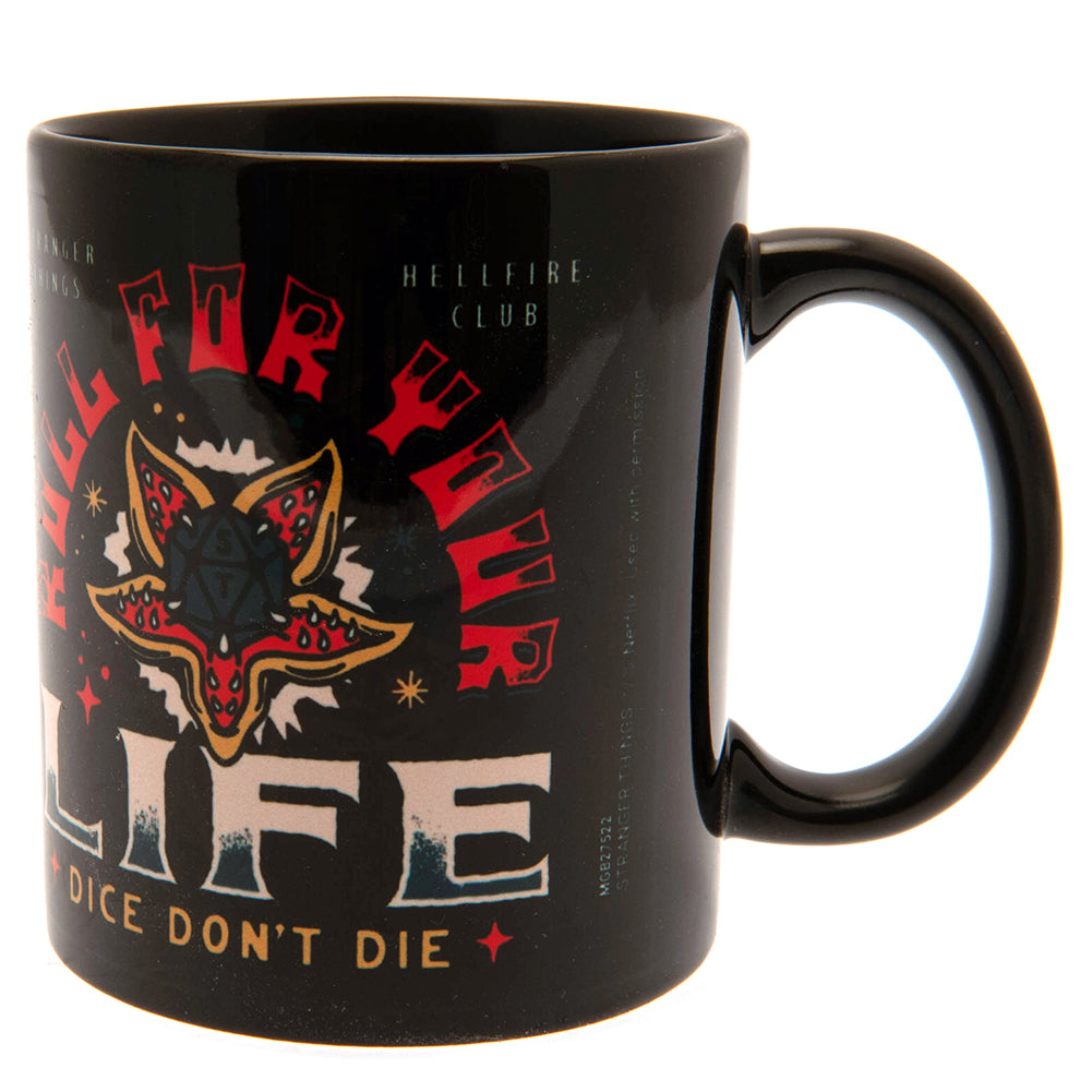 Official Stranger Things 4 Mug Hellfire Club