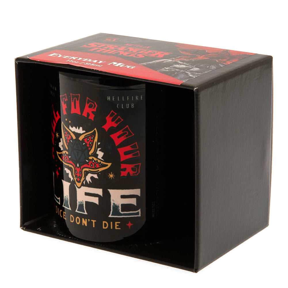 Official Stranger Things 4 Mug Hellfire Club