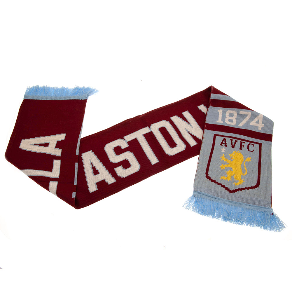 Official Aston Villa FC Nero Scarf