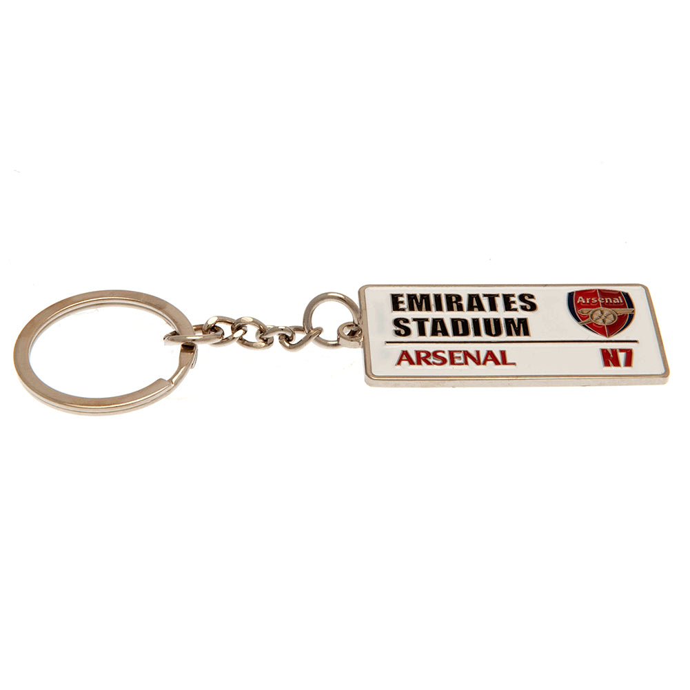 Official Arsenal FC Embossed Street Sign Keyring