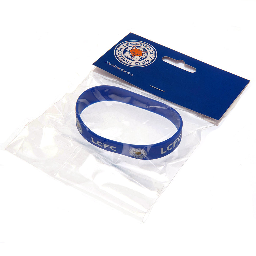 Official Leicester City FC Silicone Wristband