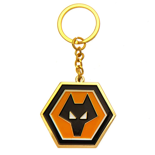 Official Wolverhampton Wanderers FC Crest Keyring