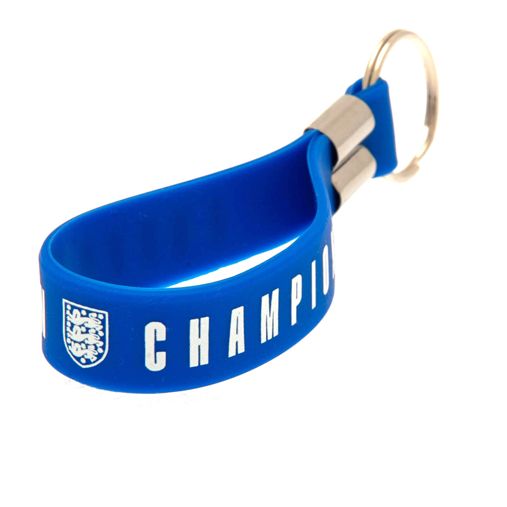 Official England Lionesses European Champions Silicone Keyring