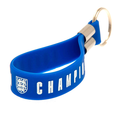 Official England Lionesses European Champions Silicone Keyring