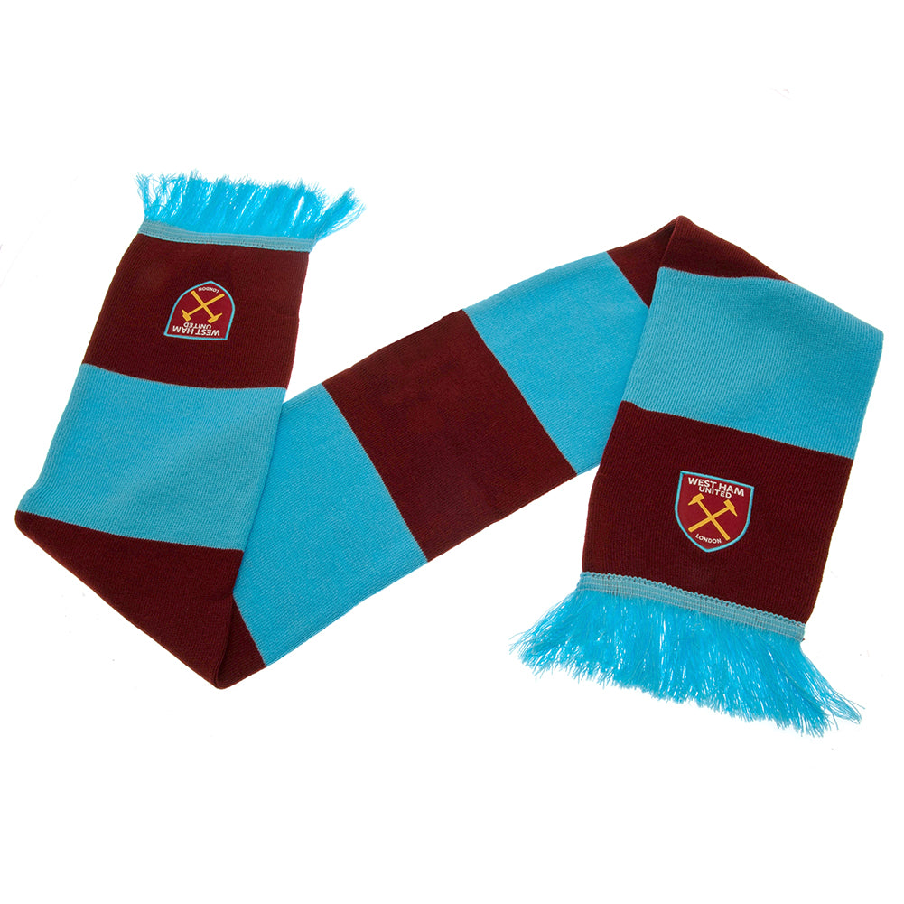 Official West Ham United FC Bar Scarf