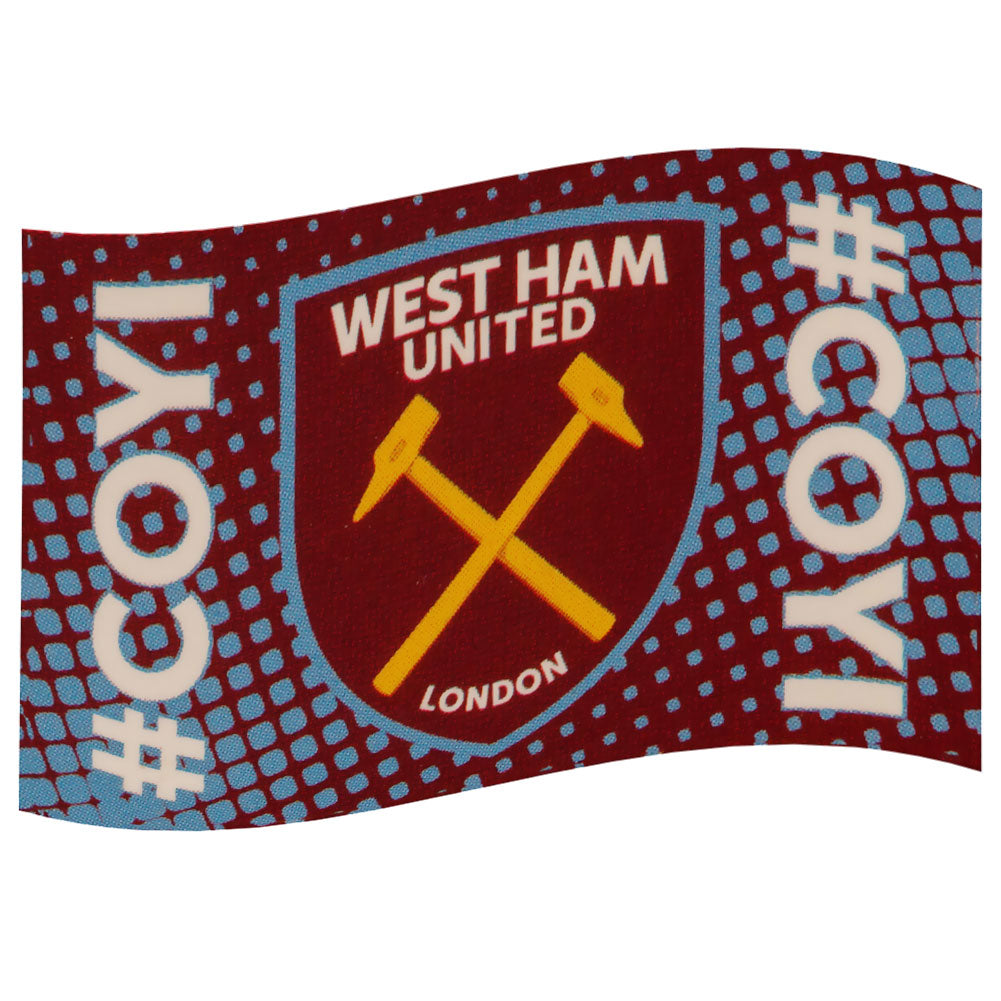 Official West Ham United FC COYI Flag