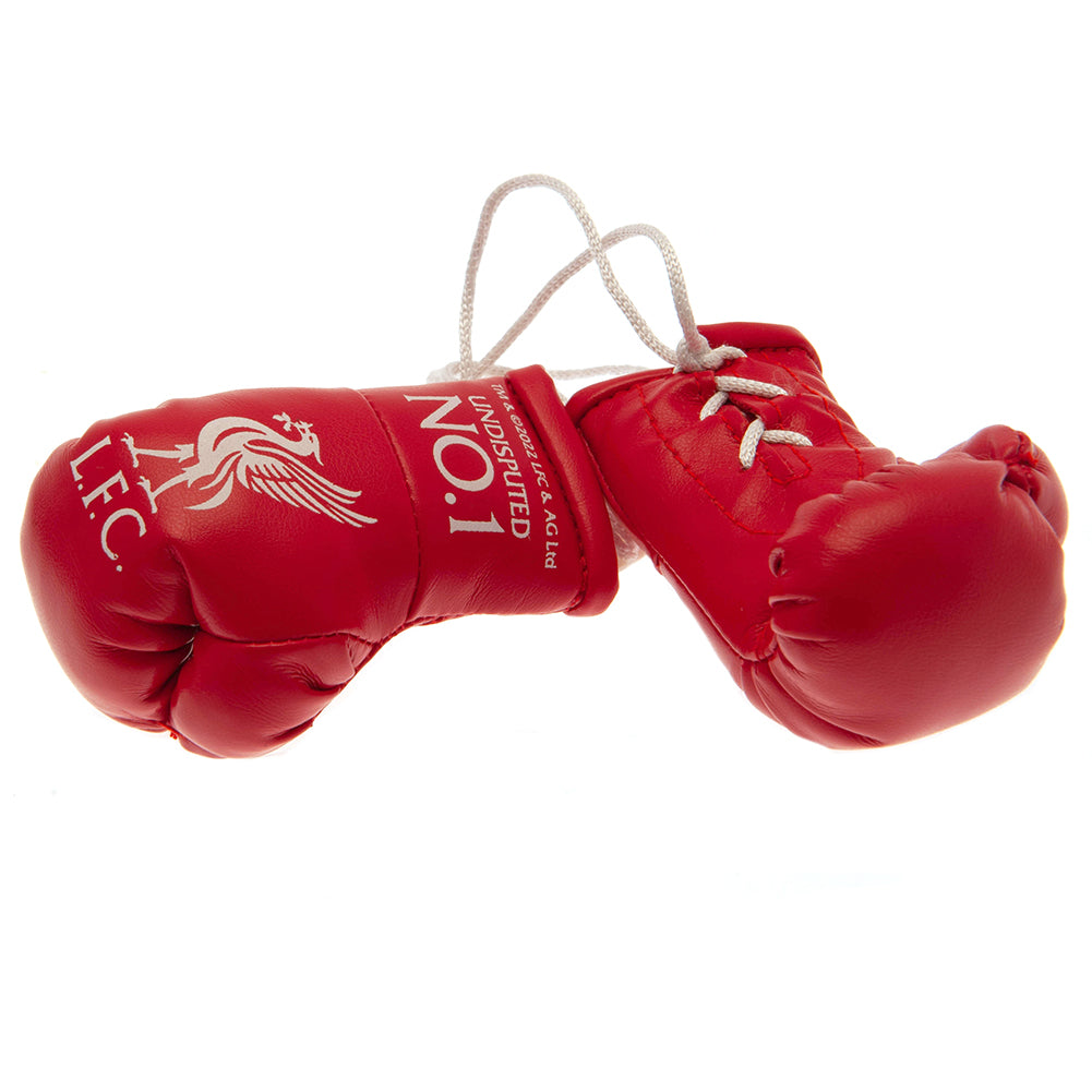 Official Liverpool FC Red Mini Boxing Gloves