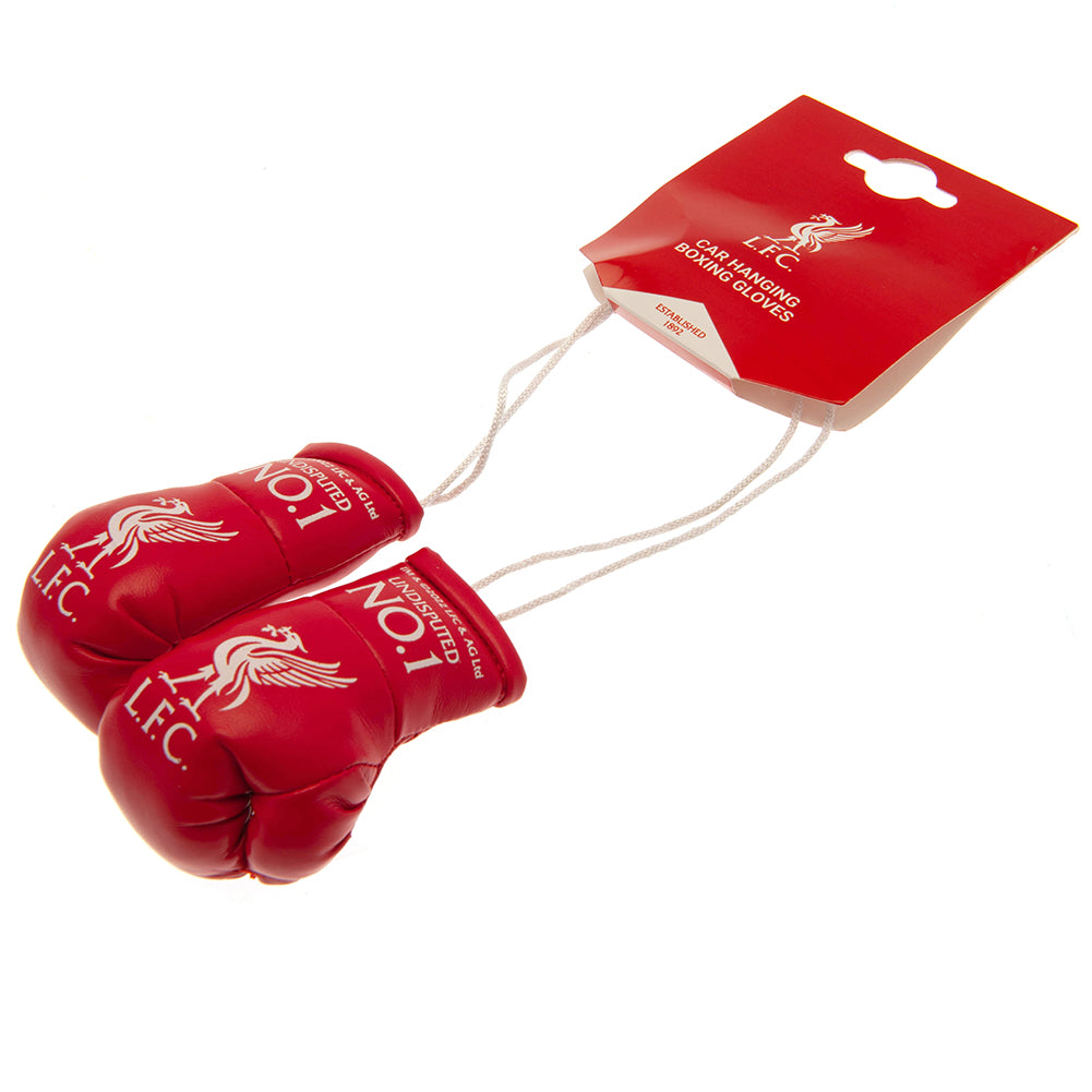 Official Liverpool FC Red Mini Boxing Gloves