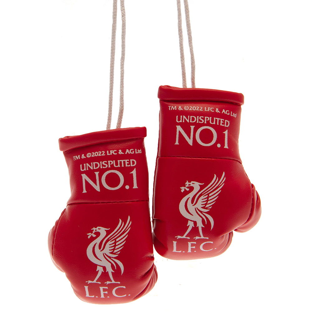 Official Liverpool FC Red Mini Boxing Gloves