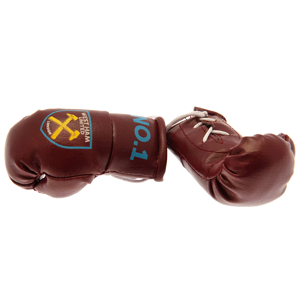 Official West Ham United FC Mini Boxing Gloves